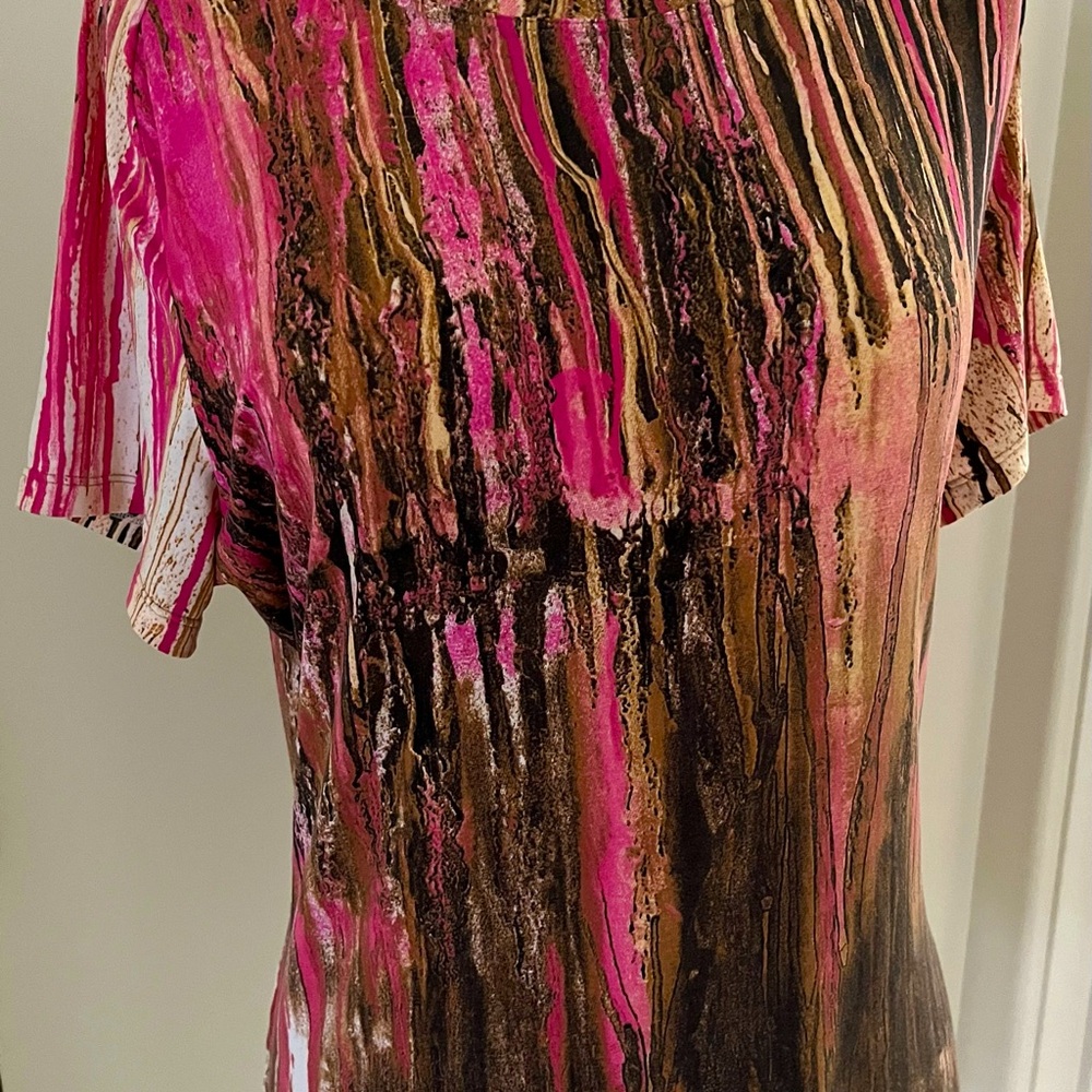 Roberto Cavalli stretchy top made in Italy